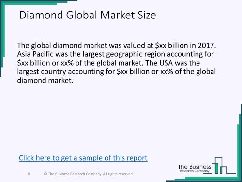 Diamond Gloval Market Report