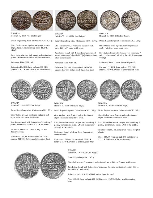 Coins of Bavaria.pdf - numismatas.com