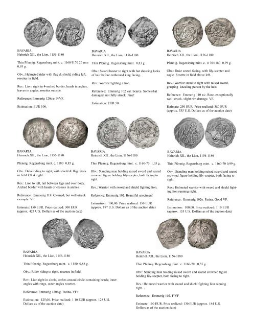 Coins of Bavaria.pdf - numismatas.com