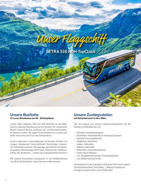 Pernsteiner Reisen - Reisekatalog 2019