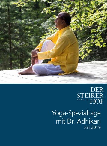 Yoga-Spezialtage mit Dr. Adhikari