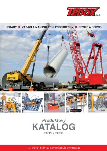 TEDOX Katalog 2019-2020 komplet