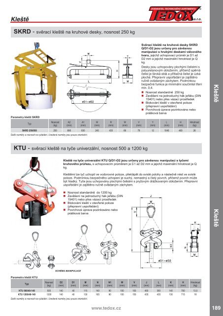 TEDOX Katalog 2019-2020 komplet