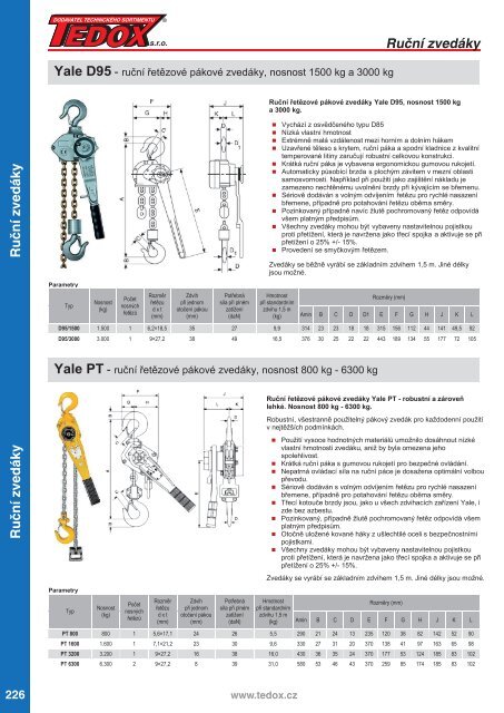 TEDOX Katalog 2019-2020 komplet