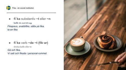 Kaffe komsuntion i Sverige