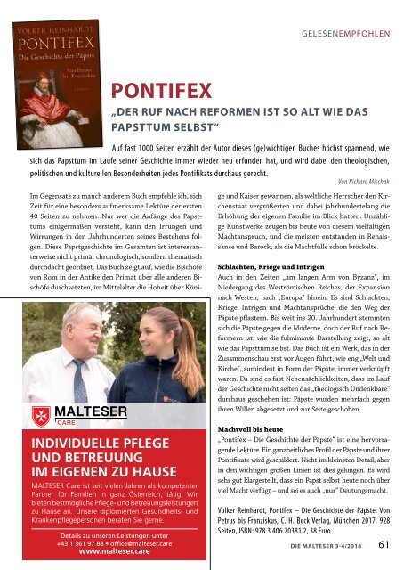 Die Malteser-Zeitung 3/2018