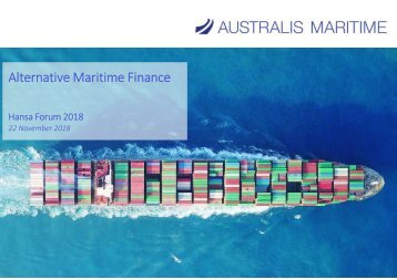 Christoph Toepfer / Australis Maritime / HANSA-Forum 2018