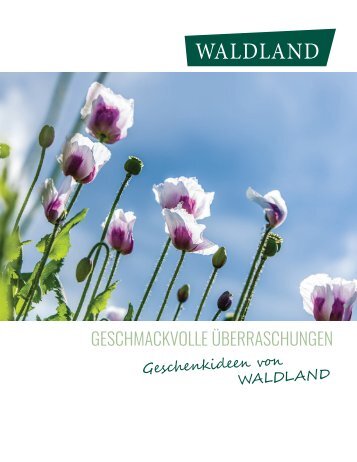 Waldland Geschenkkatalog
