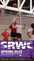 SRWC Spring 2019 Rec Guide