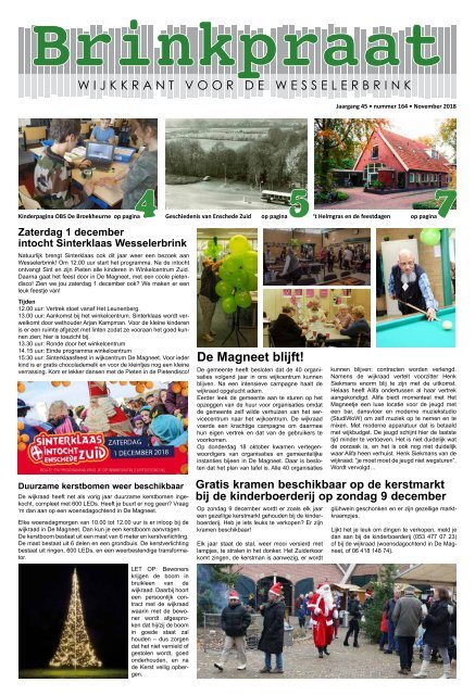 Brinkpraat november 2018