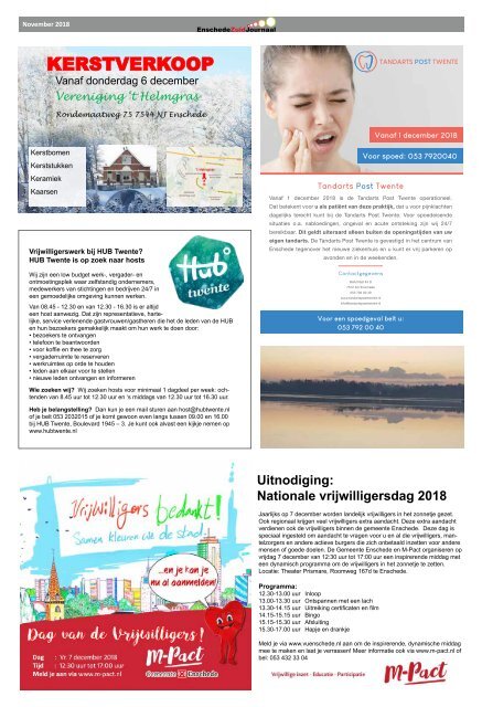 Brinkpraat november 2018