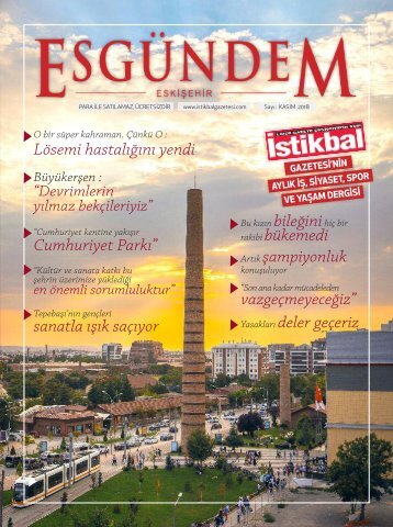 Esgündem Kasım Ayı Sayısı