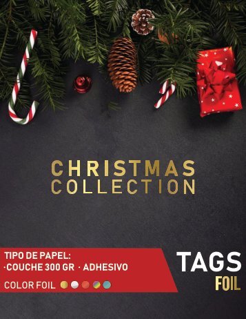 CHRISTMAS COLLECTION TAGS FOIL
