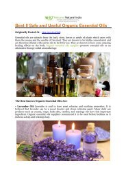 Best 8 Safe and Useful Organic Essential Oils