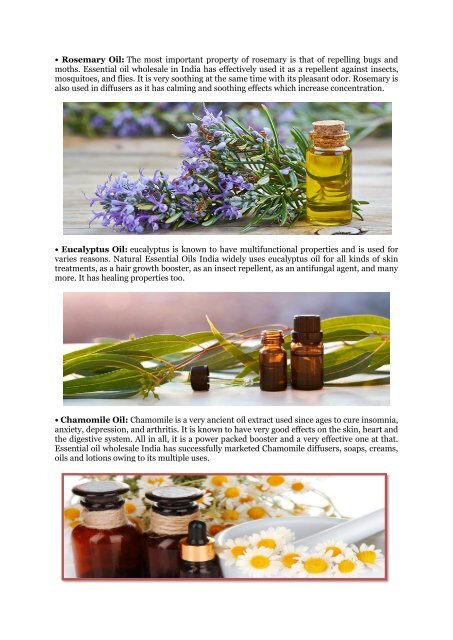 Best 8 Safe and Useful Organic Essential Oils