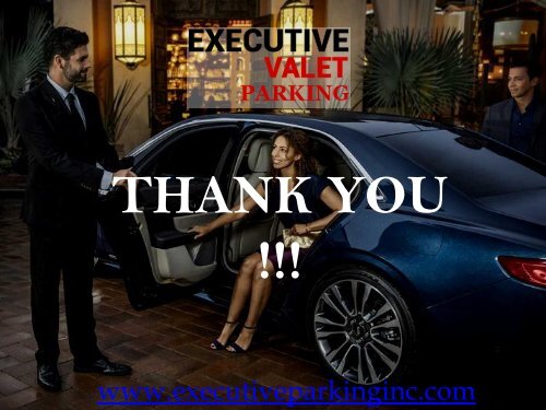 Best Valet Companies | Executive Valet Parking 