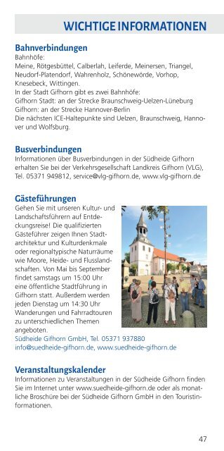 Freizeittipps Gifhorn 2019