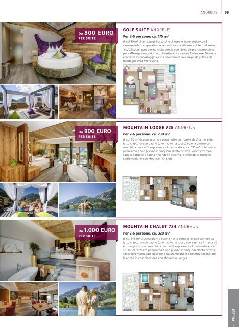 ANDREUS RESORTS catalogo 2019