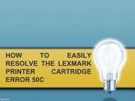 HOW TO EASILY RESOLVE THE LEXMARK PRINTER CARTRIDGE ERROR 50C-converted