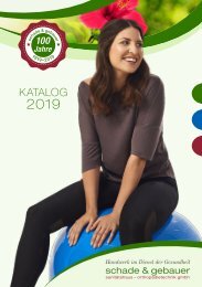 schade & gebauer Produktkatalog 2019 | 100 Jahre schade & gebauer