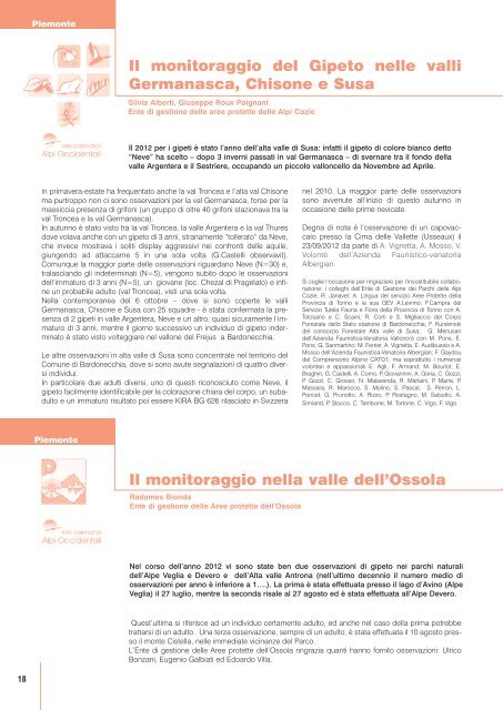 infoGIPETO n.29 | dicembre 2012