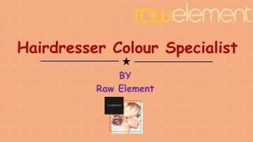 Hairdresser Colour Specialist