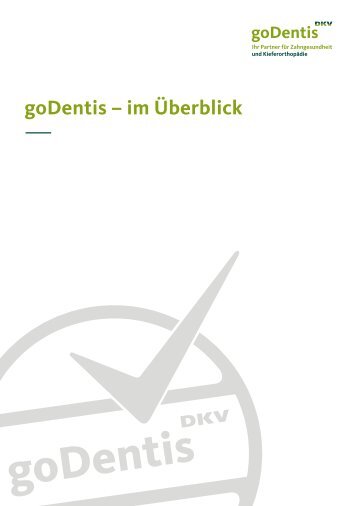 goDentis im Überblick