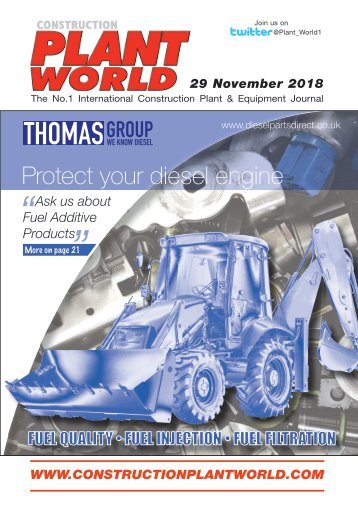 Construction Plant World 29th November 2018