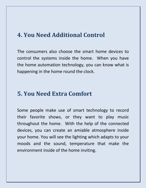 6 Benefits of Home Automation Which You Cant Ignore