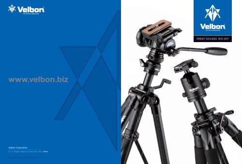 Velbon Product  Catalogue 2018/2019