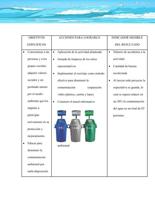 CARTILLA DEL CUIDADO DEL AGUA