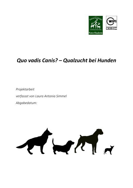 Quo vadis Canis? - Qualzucht bei Hunden