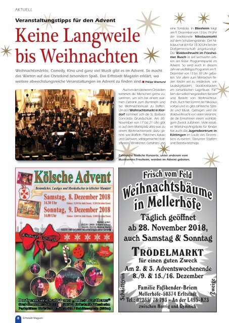 Erftstadt Magazin November 2018