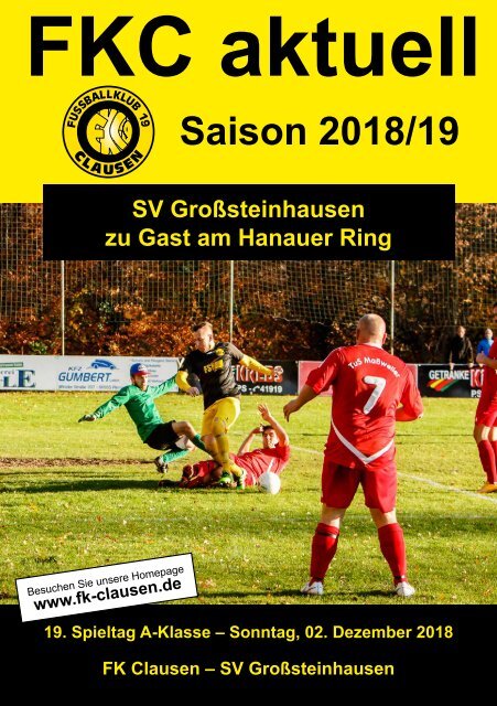 FKC Aktuell - 19. Spieltag - Saison 2018/2019