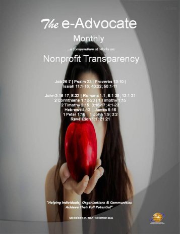 Nonprofit Transparency