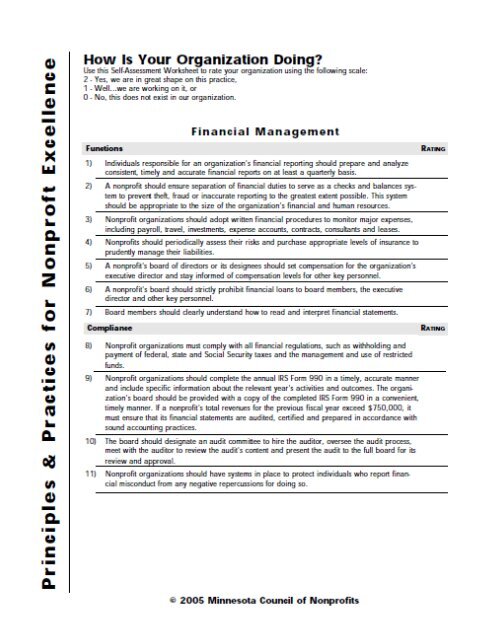 Nonprofit Transparency