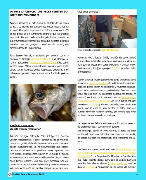 REVISTA PESCA DICIEMBRE 2018