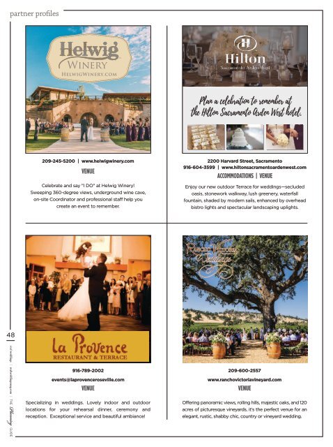 Real Weddings Magazine-The Planning Guide-2019 - Expert Advice, Guest Lists, Wedding TimeLine, Budgets and the Best Sacramento, Tahoe and Northern California Wedding Vendors!