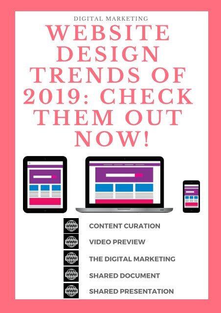 Website Design Trends of 2019_ Check Them Out Now!