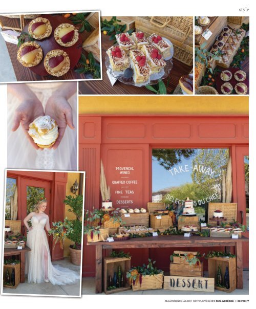 Real Weddings Magazine's "A Picnic in Provence" Styled Shoot - Winter/Spring 2019 - Featuring some of the Best Wedding Vendors in Sacramento, Tahoe and throughout Northern California!