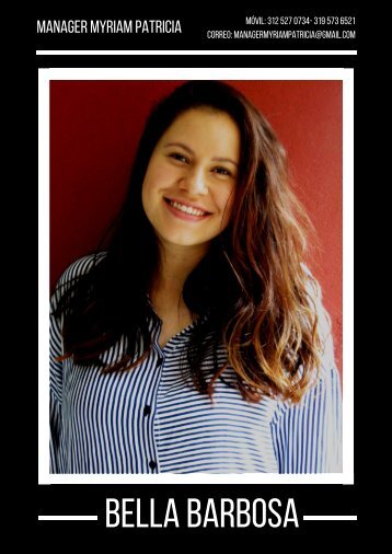 BOOK BELLA BARBOSA (NEGRO)