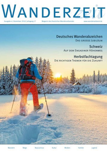 Wanderzeit, Ausgabe Dezember 2018