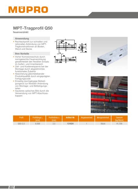 MÜPRO Broschüre Industrie- und Anlagenbau DE