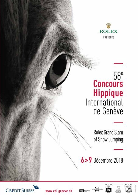 Concours Hippique International de Genève 2018