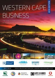 Western Cape Business 2019 edition
