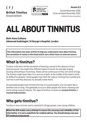 All about tinnitus Ver 2.2 LARGE PRINT