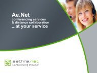 Ae.Net - at your service (ENG-2018)