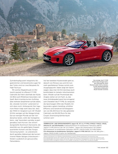 The Jaguar NR 4/2018 - DE