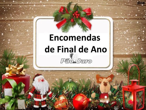 Cardapio de Final de Ano 2018