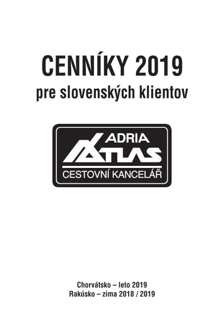 CK ATLAS ADRIA KATALOG 2019 SK